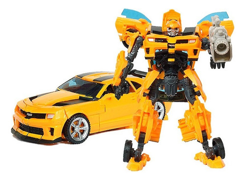 Transformers Figura Bumblebee 20 Cm + Stickers / Bolsa Opp
