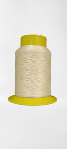 Linha Nylon Poliamida 60 Costura Artesanato 23g Resistente Cor Marfim 8001