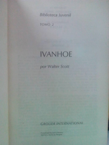 Ivanhoe-walter Scott