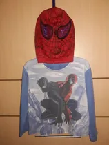 Comprar Polo Hombre Araña T6 Usado Y Máscara  Nueva Niño 3 Años