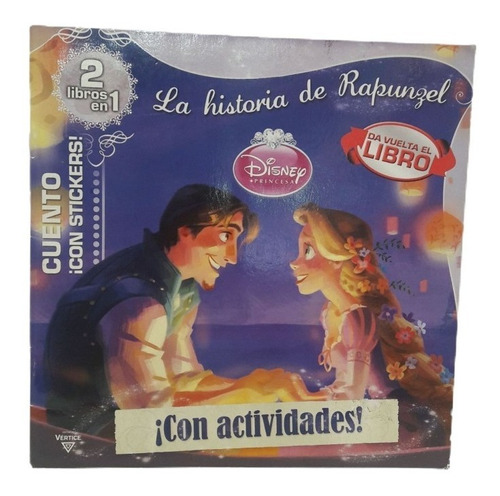 Libro 2 En 1 - La Historia De Rapunzel- Disney Princesas