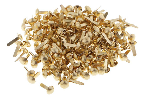 1200x Clavos De Metal Adorno Dorado Para Hacer Tarjetas Diy