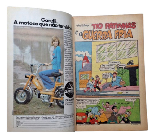 Hq Gibi Tio Patinhas N. 136 Nov 1976 Edit Abril Ótimo! (Usado)