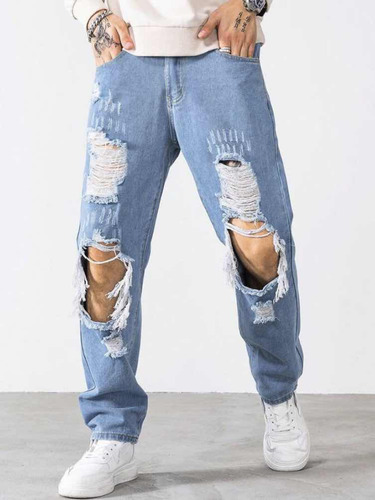 Pantalones Jeans Rasgados