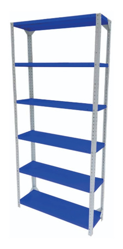 Estanteria Metalica Azul 6 Entre-paños