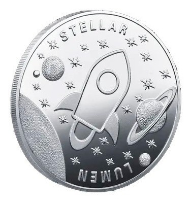 Souvenir Stellar  Moneda Física Coleccionable Con Cápsula