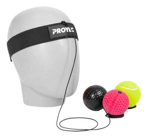 Pelotas De Boxeo Proyec Vincha Kick Box Reflex Balls Reflejo