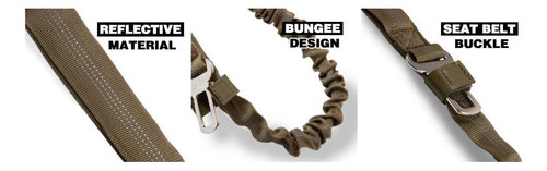 Tactidog Tactidog Bungee Tactical Dog Correa Sin Choque De Y Arena Del Desierto.