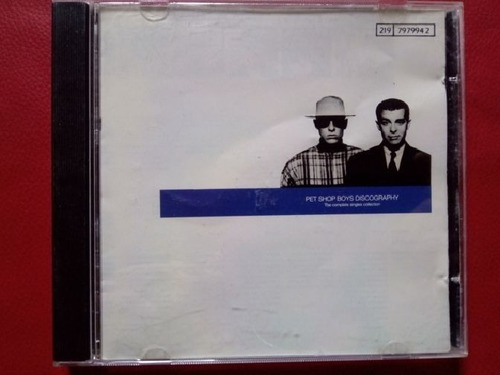 Cd Usado Pet Shop Boys Discography The Complete Single Tz017