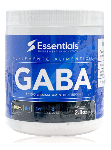 Gaba (ácido Gamma Aminoburitrico) 80 G Essentials