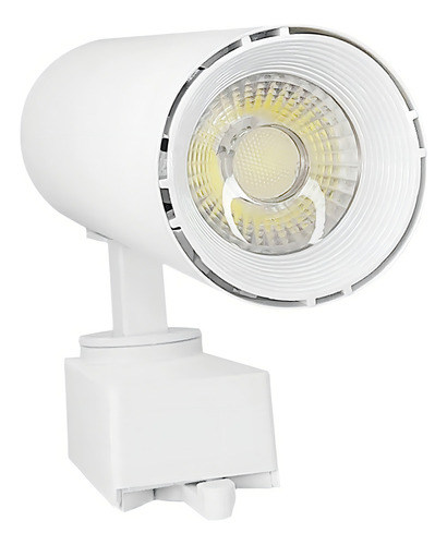 Spot Led Para Trilho Eletrificado Branco 20w Quente 3000k 110v/220v