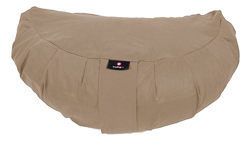 Cudegui Zafu O Cojín De Meditación Media Lunar Beige