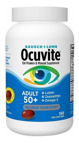 Ocuvite Com Lutein Bausch & Lomb 150 Tabletes Sabor Sem Sabor