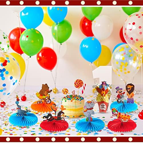 Peça Central De Mesa De Circo Com 10 Peças, Decorações De C