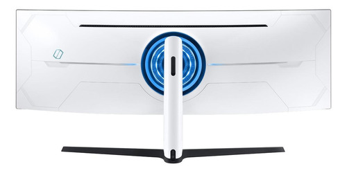 Imagen 5 de 5 de Monitor gamer curvo Samsung Odyssey LC49G95TS Qled 49" negro 100V/240V