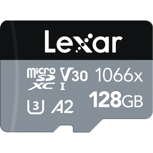 Lexar Micro Sdxc 128 Gb 1066x Pro Con Adaptador Sd Uhs-i U3