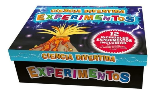 Libro Experimentos Ciencia Divertida Para Niños + Kit
