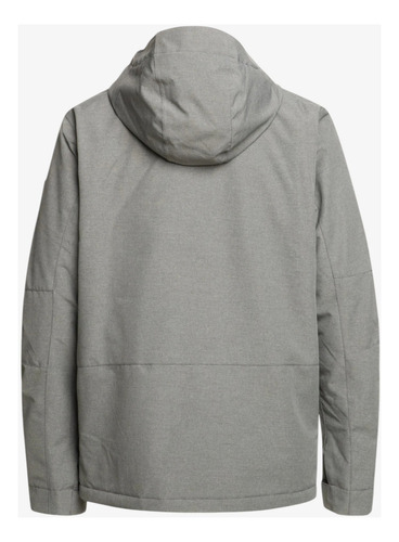 Campera Nieve Hombre Quiksilver Mission Gris Ski Snowboard M