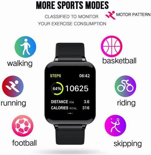 Reloj Inteligente Besoner B57 Bluetooth Deportivo Ip67