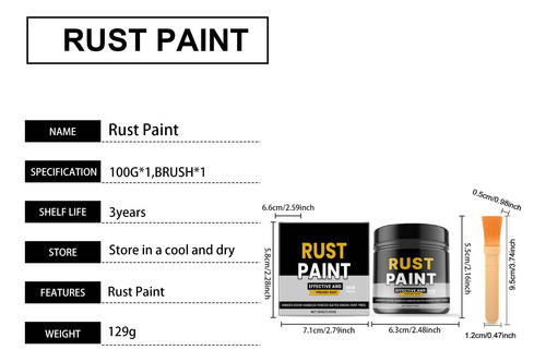Pintura Impermeable Rust Paint Pintura Para Exteriores
