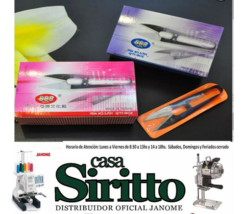 Cortahilos, Tijerin, Cortahilacha, Etc - Casa Siritto