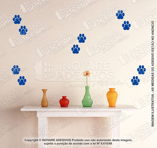 Adesivo Decorativo Cachorro Dog Pet Shop 27 Patas Patinhas