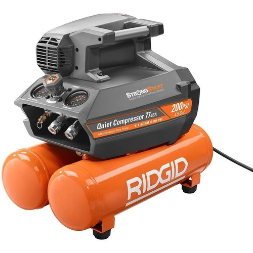 Compresor Silencioso Ridgid Portatil 4.5 Galones