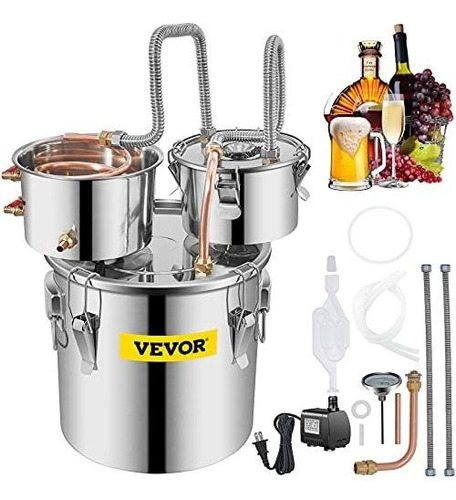 Vevor Moonshine Still 3 Gal 12l Destilador De Alcohol De Ace