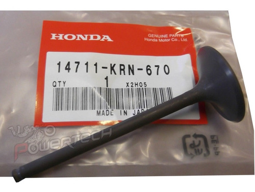 2 Valvulas De Admision Original Honda Crf 250 2004 - 2009