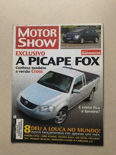 Revista Motor Show 278 Clio Toyota Rav-4 Ford Fusion  293d