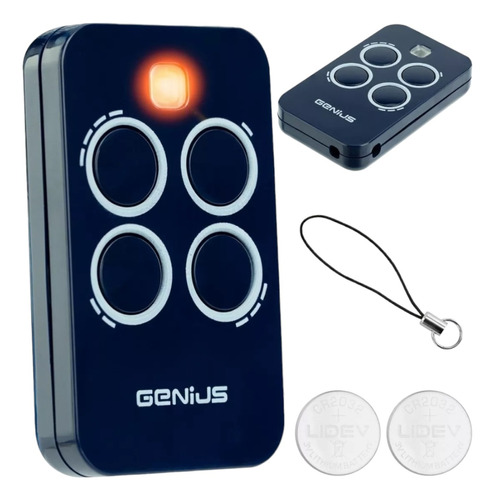 Genius Echo Tx433rc Control Remoto 4 Botones Receptor Pisto