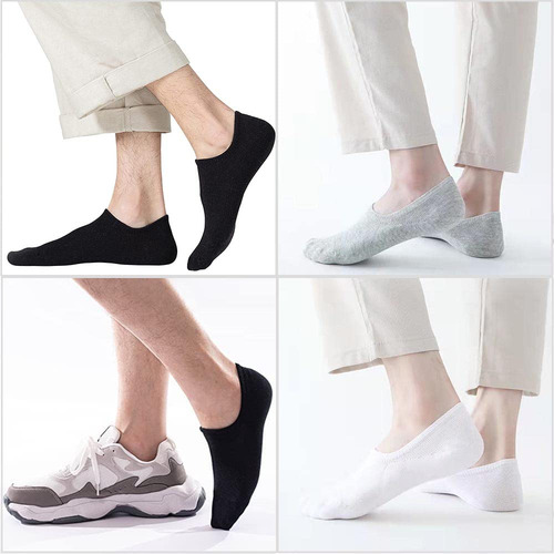 6 Pares Tines Cortos Hombre Y Mujer,tines Invisibles De