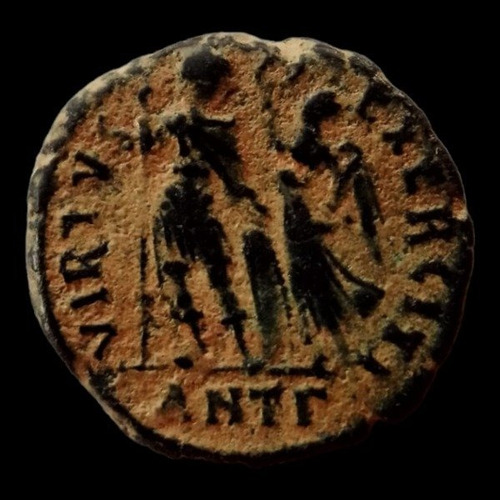 Moneda Imperio Romano: Decárgiro De Arcadio - Antioquia