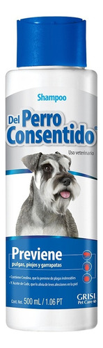 Shampoo Del Perro Consentido 500ml Fragancia Neutra