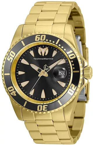 Reloj Technomarine Manta Sea Dorado Hombre Nuevo Original