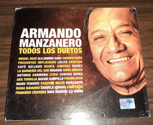 Armando Manzanero / Todos Los Duetos / Cd Música 