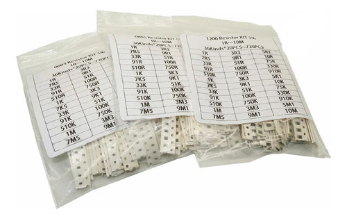 Kit De Resistencia Smd 0805 720unidades