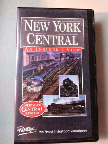 Jr - Vhs Americano De Trenes - New York Central Pentrex