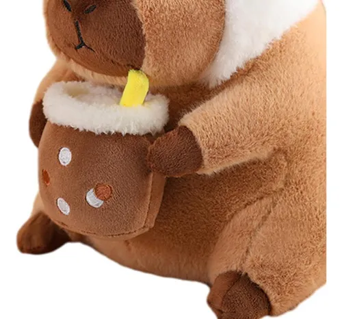 Lj 30cm Lindo Y Suave Muñeco Capibara Peluche Grande,regalo