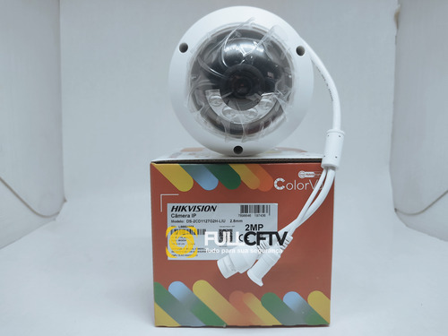 Kit 12 Cameras Dome Ip Colorvu Poe 2m Áudio Cúpula + Brinde