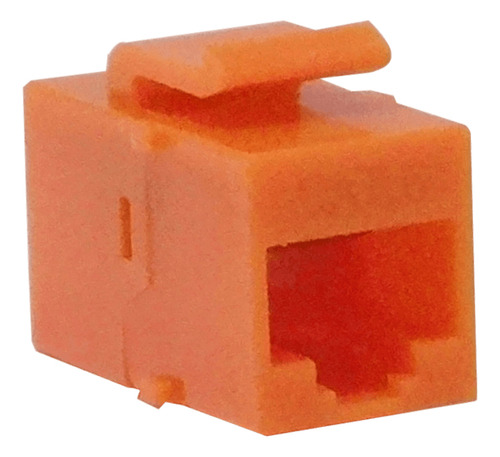 Naranjo Cat6 Utp Copla Rj45-rj45 Keystone Feedthrough