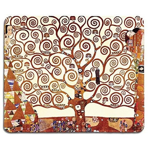 Mouse Pad Dealzepic Para 9.5''x7.9'' Life By Gustav -café
