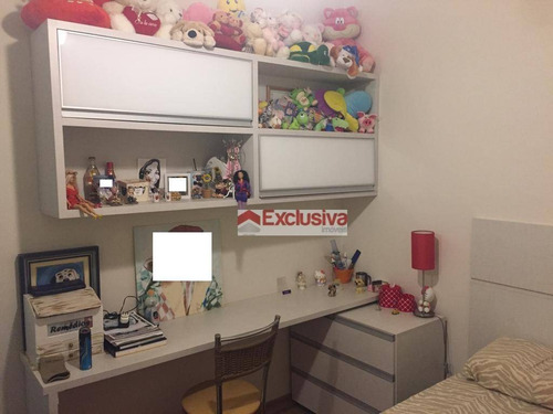 Apartamento Com 3 Dormitórios À Venda, 69 M² Por R$ 450.000,00 - Morumbi - Paulínia/sp - Ap0755
