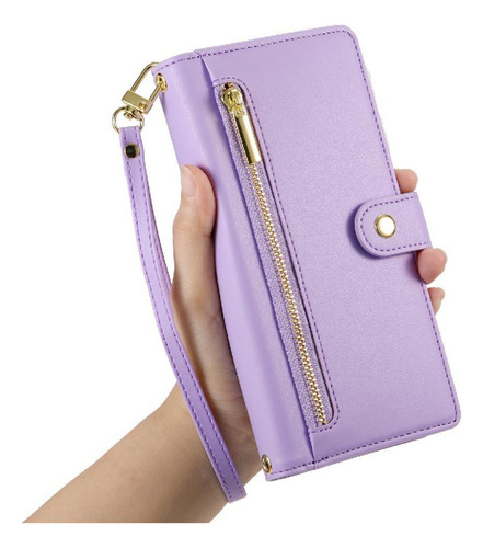 Funda Abatible For Realme Gt6 5g Con Ranuras For Tarjetas