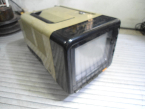 Monitor Mini Tv Antiga Nippon Crown Ry-5000r - No Estado