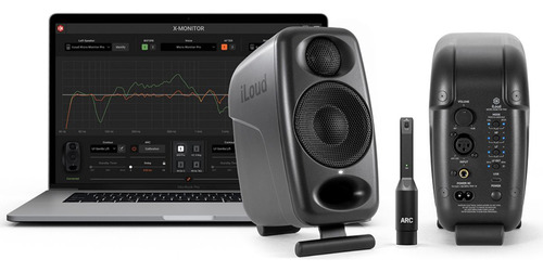 Par De Monitores Referência Ik Multimedia Mkii Microfone