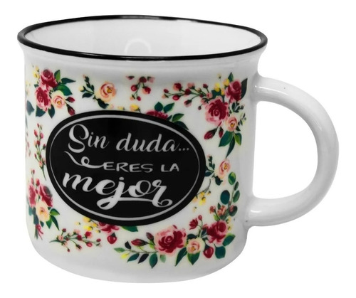 Taza Para Café 350ml De Porcelana Para Regalo Frases Amor