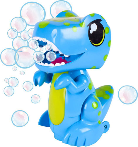 Máquina De Burbujas Para Niños Con Luces Y Movimiento, Azul Color