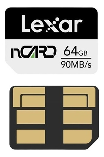Lexar Ncard - Tarjeta De Memoria Nano (64 Gb Nm)
