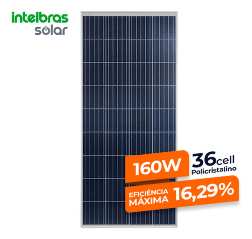 Placa Painel Modulo 160w Placa Solar Fotovoltaico